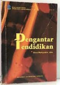 Image of PENGANTAR PENDIDIKAN