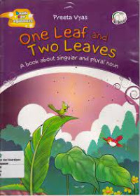Image of One leaf and two leaves : a book about singular and plural noun