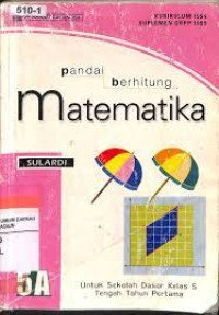 Image of Pandai berhitung matematika : kurikulum 1994