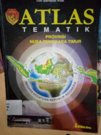Image of ATLAS TEMATIK PROVINSI NUSA TENGGARA TIMUR