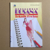 Image of Menggambar busana dengan teknik kering