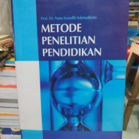 Image of Metode penelitian pendidikan