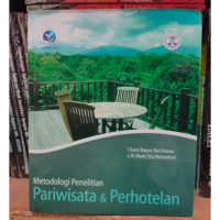 Image of Metodologi Penelitian : Pariwisata dan Perhotelan
