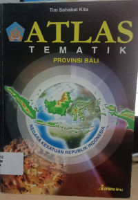 Image of ATLAS TEMATIK PROVINSI BALI
