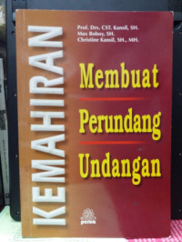 Image of KEMAHIRAN  MEMBUAT PERUNDANG UNDANGAN