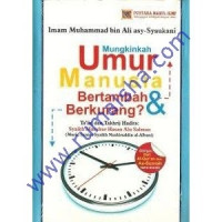 Image of MUNGKINKAH UMUR MANUSIA BERTAMBAH & BERKURANG