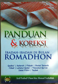 Image of PANDUAN & KOREKSI IBADAH - IBADA DI BULAN ROMADHON